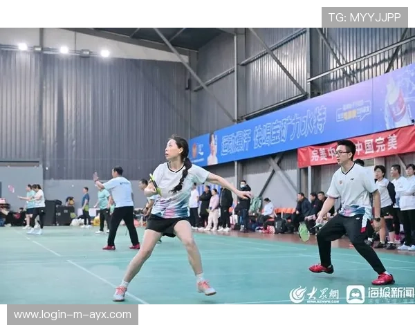 山东完美杯羽毛球赛精彩火热